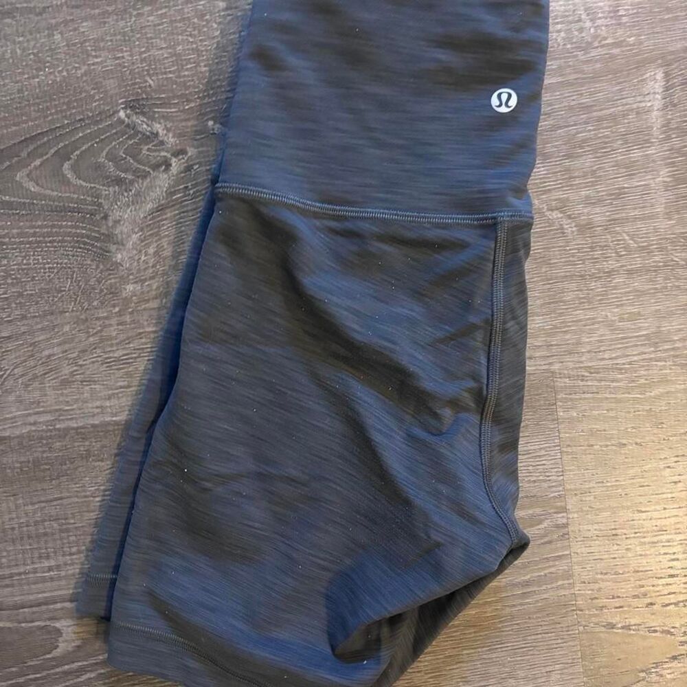Lululemon Biker Shorts Dark Grey Size 6 | Great Condition!